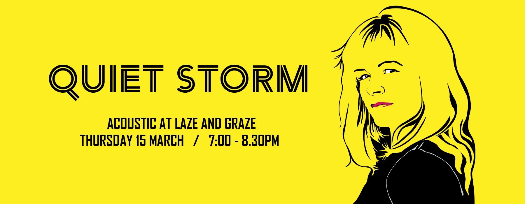 Acoustic at Laze and Graze: Thursday, 15 March